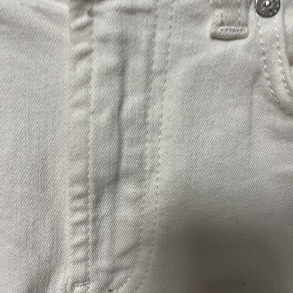 We the Free Womens Cutwork High Rise Cigarette Jeans White size 26 - Picture 5 of 10